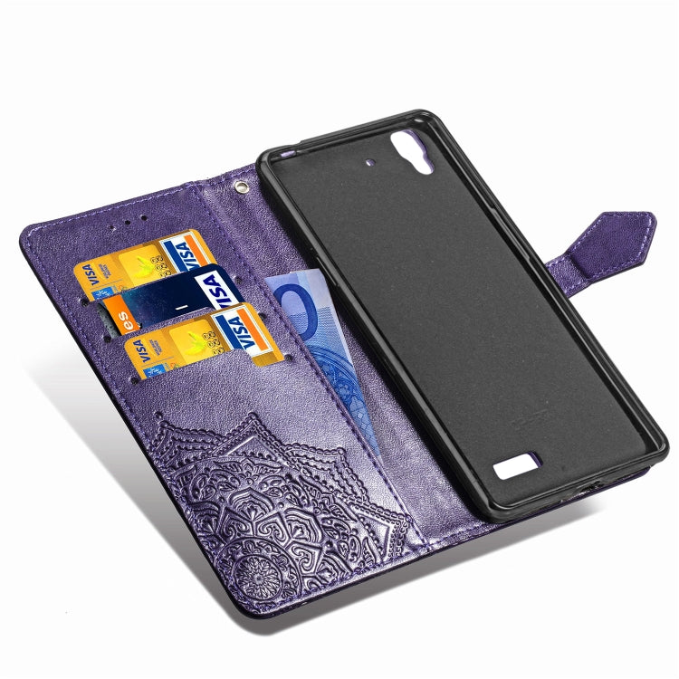 Embossed Mandala Pattern PC + TPU Horizontal Flip Leather Case with Holder & Card Slots, For OPPO R7, For OPPO R17 Pro, For OPPO Reno 10X Zoom, For OPPO Reno