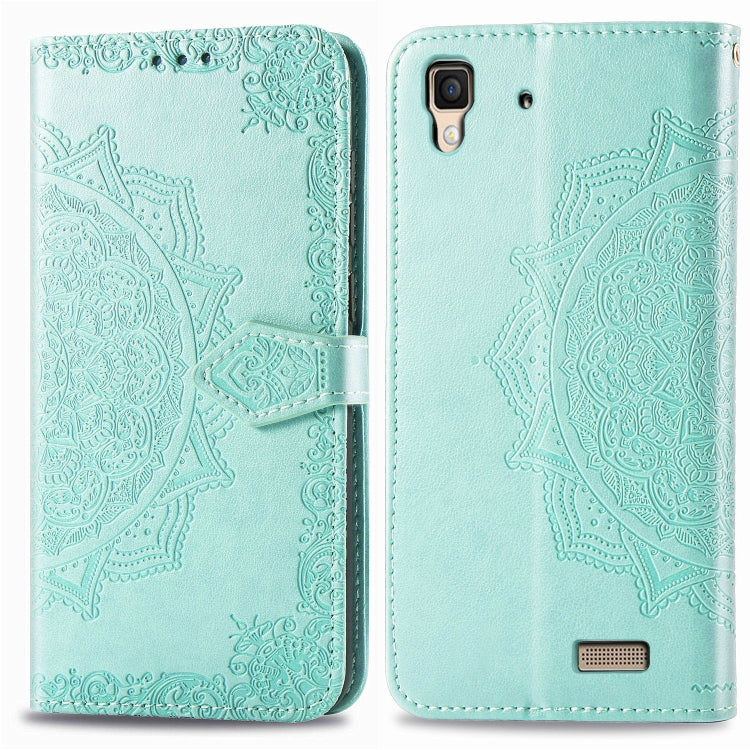 Embossed Mandala Pattern PC + TPU Horizontal Flip Leather Case with Holder & Card Slots, For OPPO R7, For OPPO R17 Pro, For OPPO Reno 10X Zoom, For OPPO Reno