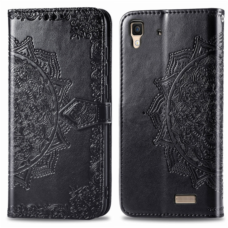 Embossed Mandala Pattern PC + TPU Horizontal Flip Leather Case with Holder & Card Slots, For OPPO R7, For OPPO R17 Pro, For OPPO Reno 10X Zoom, For OPPO Reno