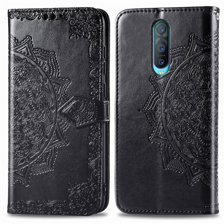 Embossed Mandala Pattern PC + TPU Horizontal Flip Leather Case with Holder & Card Slots, For OPPO R7, For OPPO R17 Pro, For OPPO Reno 10X Zoom, For OPPO Reno