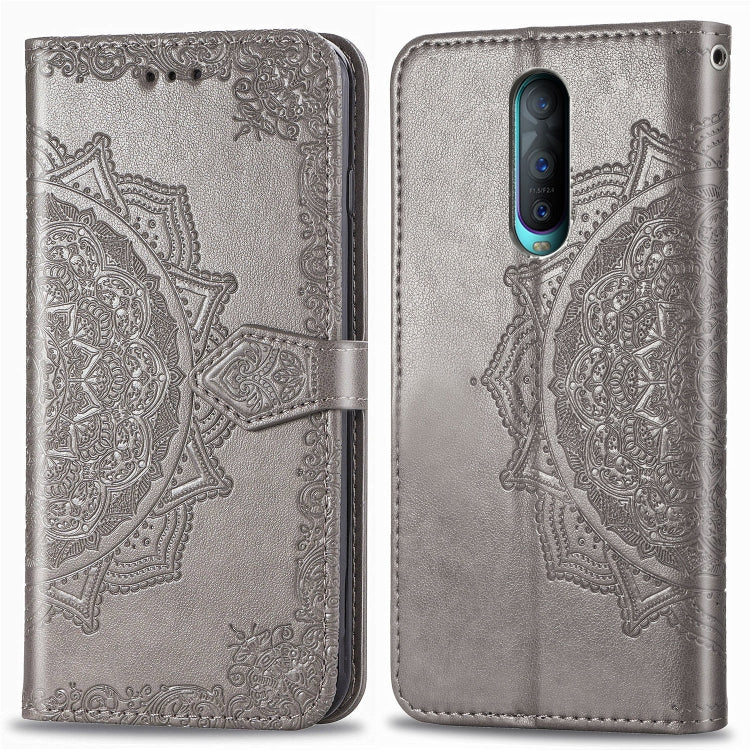 Embossed Mandala Pattern PC + TPU Horizontal Flip Leather Case with Holder & Card Slots, For OPPO R7, For OPPO R17 Pro, For OPPO Reno 10X Zoom, For OPPO Reno