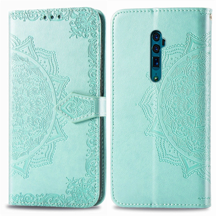 Embossed Mandala Pattern PC + TPU Horizontal Flip Leather Case with Holder & Card Slots, For OPPO R7, For OPPO R17 Pro, For OPPO Reno 10X Zoom, For OPPO Reno