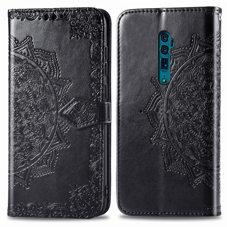 Embossed Mandala Pattern PC + TPU Horizontal Flip Leather Case with Holder & Card Slots, For OPPO R7, For OPPO R17 Pro, For OPPO Reno 10X Zoom, For OPPO Reno