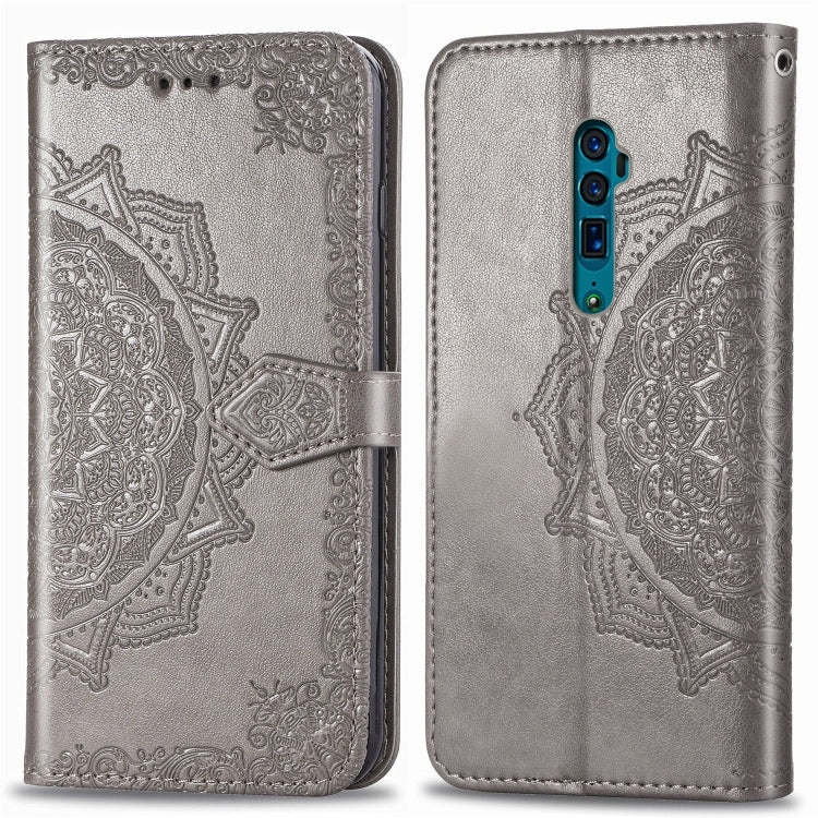 Embossed Mandala Pattern PC + TPU Horizontal Flip Leather Case with Holder & Card Slots, For OPPO R7, For OPPO R17 Pro, For OPPO Reno 10X Zoom, For OPPO Reno