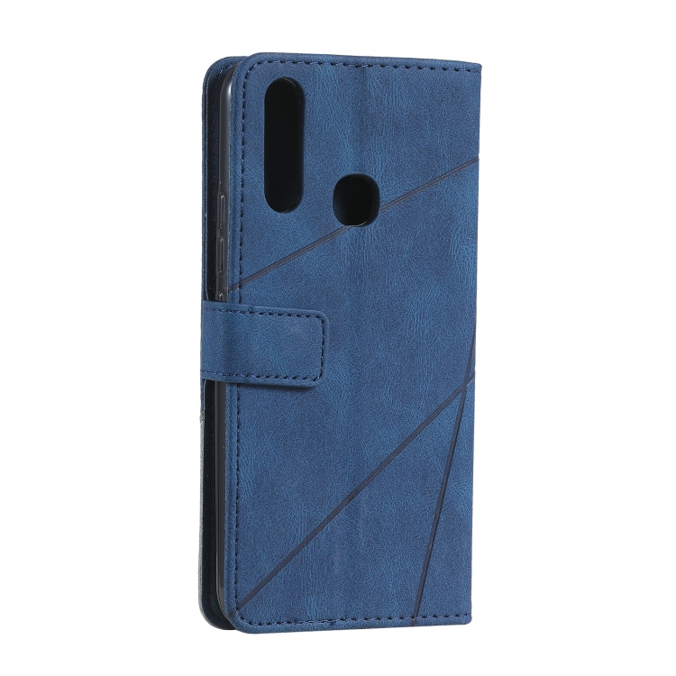Skin Feel Splicing Horizontal Flip Leather Phone Case