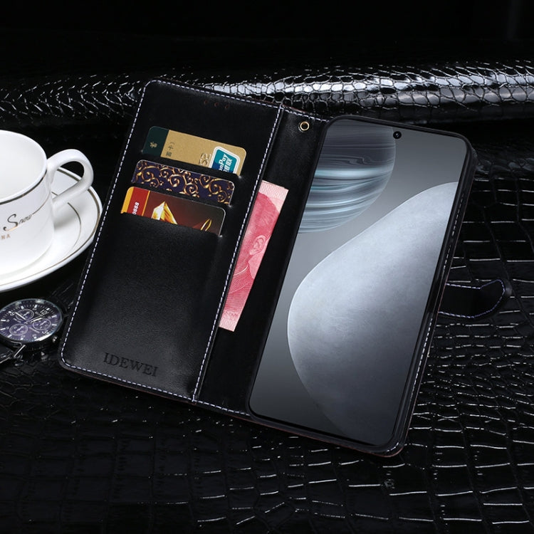 idewei Crocodile Texture Horizontal Flip Leather Case with Holder &amp; Card Slots &amp; Wallet, For Cubot X50, For Huawei nova 9, For Huawei nova 9 Pro, For Motorola Moto G50 5G