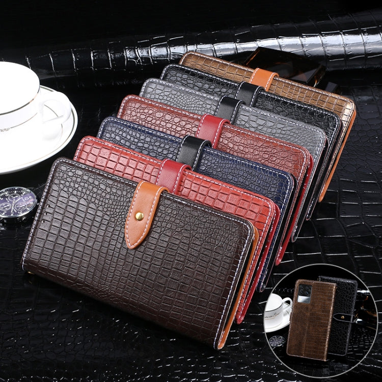 idewei Crocodile Texture Horizontal Flip Leather Case with Holder & Card Slots & Wallet, For Cubot X50, For Huawei nova 9, For Huawei nova 9 Pro, For Motorola Moto G50 5G