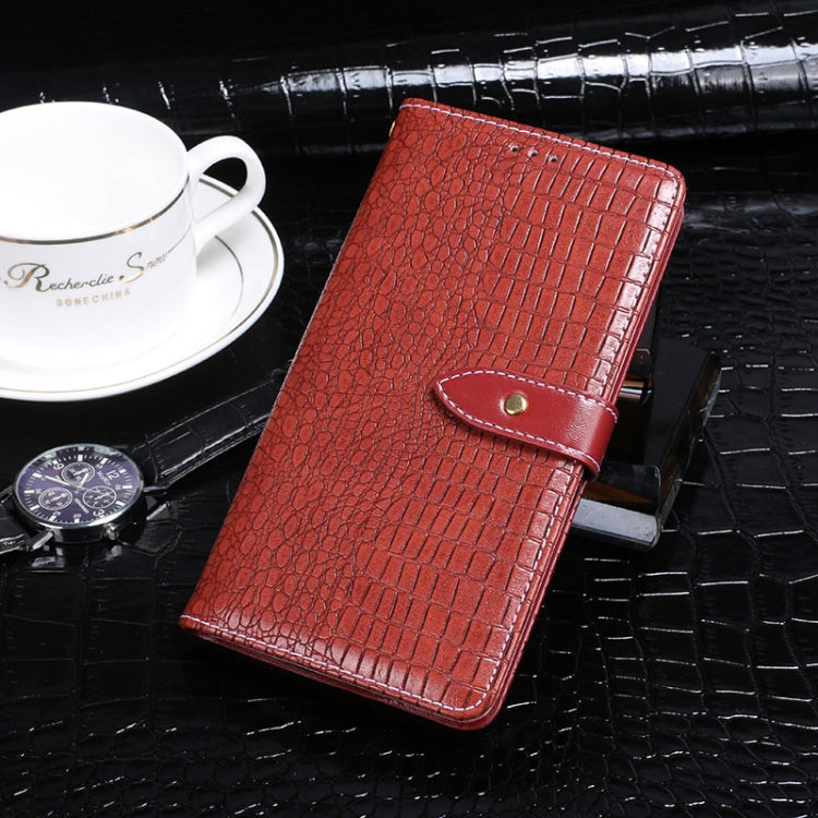 idewei Crocodile Texture Horizontal Flip Leather Case with Holder & Card Slots & Wallet, For Meizu 18x