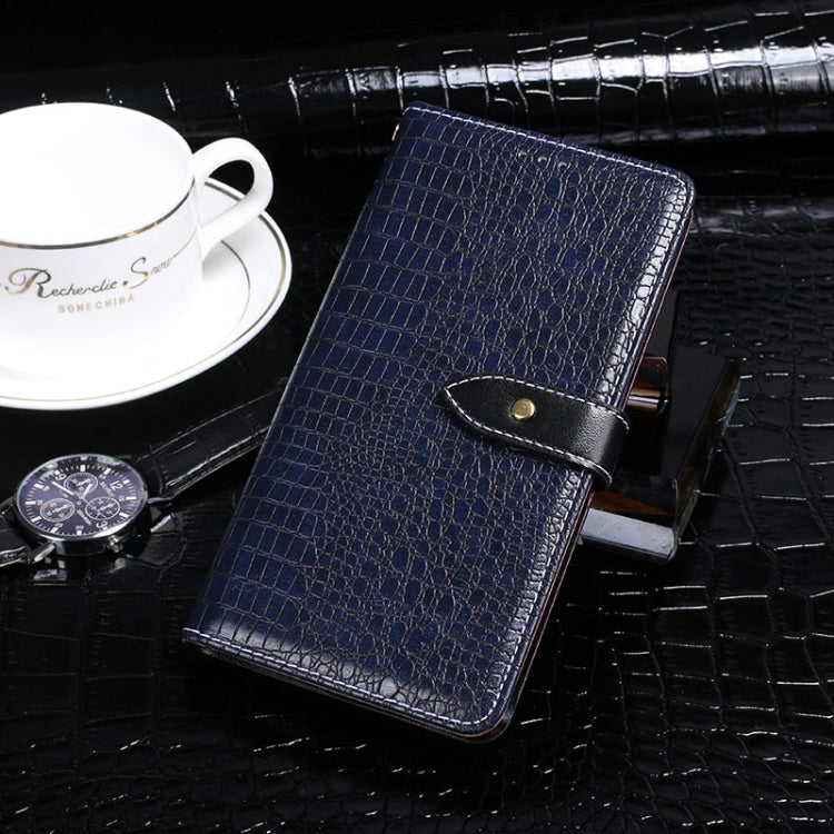 idewei Crocodile Texture Horizontal Flip Leather Case with Holder & Card Slots & Wallet, For Meizu 18x