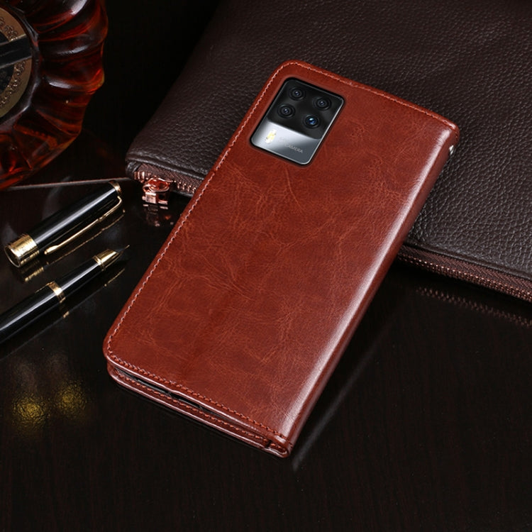 idewei Crazy Horse Texture Leather Case with Holder &amp; Card Slots &amp; Wallet, For Cubot X50, For Huawei nova 9, For Huawei nova 9 Pro, For Motorola Moto G50 5G