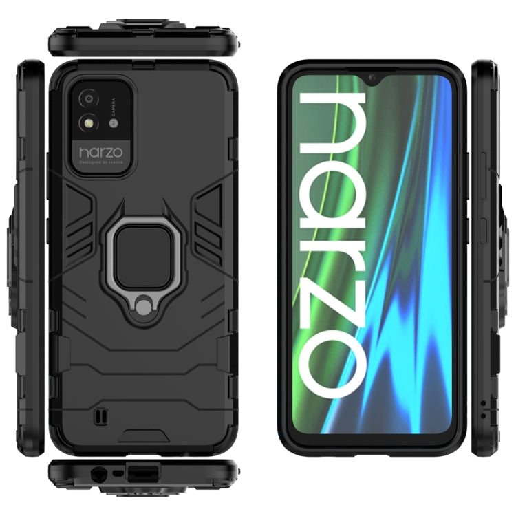 Shockproof PC + TPU Phone Case with Magnetic Ring Holder, For OPPO Realme Narzo 50i, For Samsung Galaxy A13 5G