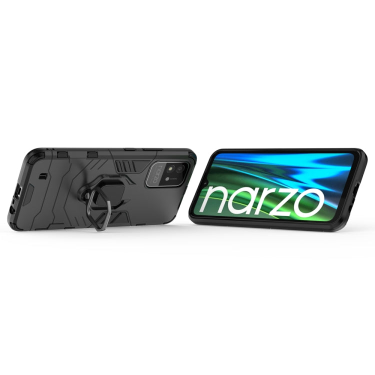 Shockproof PC + TPU Phone Case with Magnetic Ring Holder, For OPPO Realme Narzo 50i, For Samsung Galaxy A13 5G