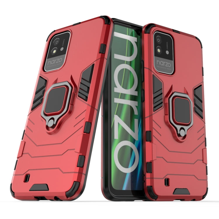 Shockproof PC + TPU Phone Case with Magnetic Ring Holder, For OPPO Realme Narzo 50i, For Samsung Galaxy A13 5G