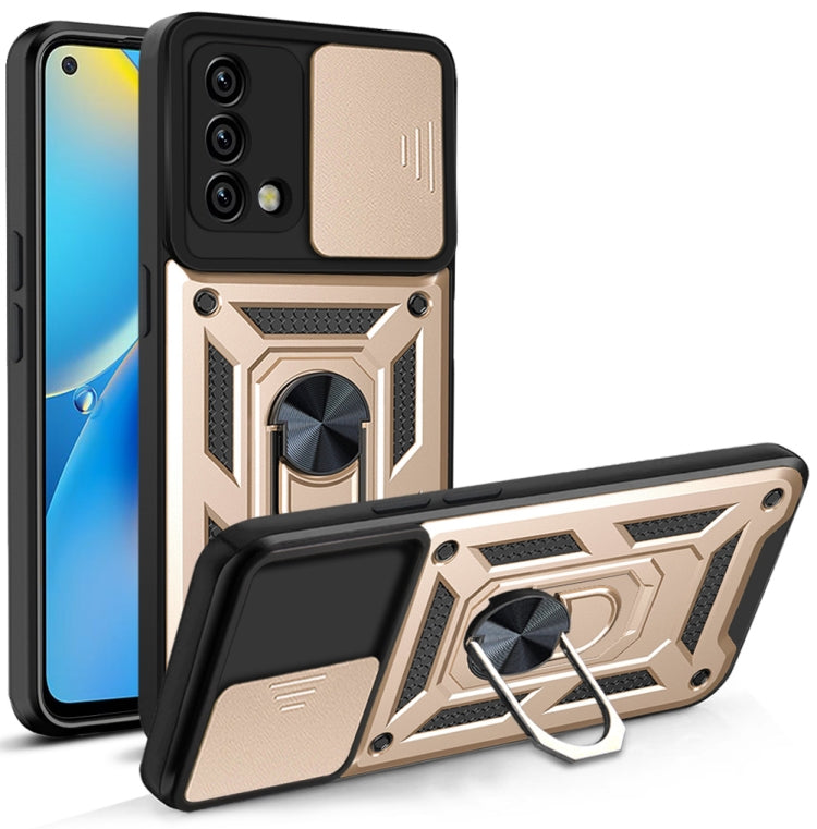 Sliding Camera Cover Design TPU+PC Phone Protective Case, For OPPO A74 4G, For OPPO A93 5G / A74 5G / A54 5G, For OPPO A94/Reno5/F19 Pro/Reno5 Lite, For OPPO Realme C21/C20/C11 2021