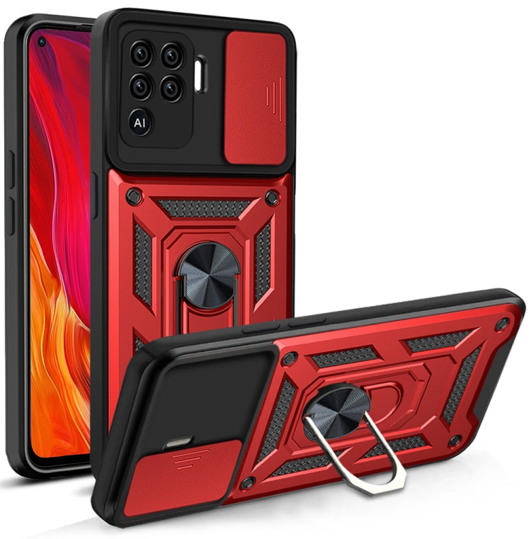 Sliding Camera Cover Design TPU+PC Phone Protective Case, For OPPO A74 4G, For OPPO A93 5G / A74 5G / A54 5G, For OPPO A94/Reno5/F19 Pro/Reno5 Lite, For OPPO Realme C21/C20/C11 2021