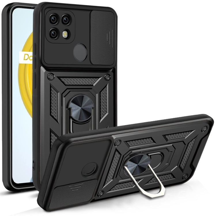 Sliding Camera Cover Design TPU+PC Phone Protective Case, For OPPO A74 4G, For OPPO A93 5G / A74 5G / A54 5G, For OPPO A94/Reno5/F19 Pro/Reno5 Lite, For OPPO Realme C21/C20/C11 2021