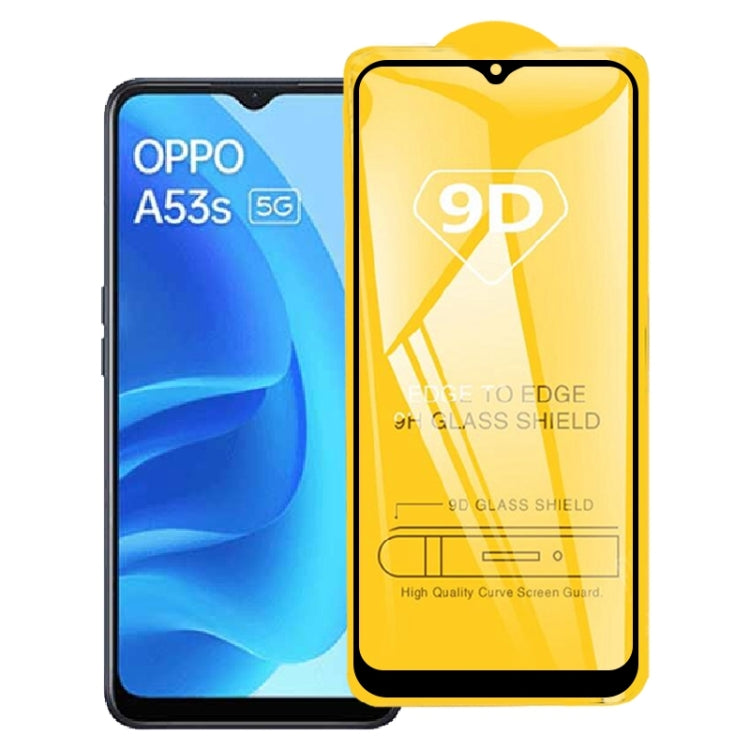 For Samsung Galaxy A53 5G 9D Full Glue Screen Tempered Glass Film, For vivo Y20 2021 (1 PC), For OPPO A53s 5G (1 PC), For OPPO K9s (1 PC), For vivo iQOO Neo5 Lite (1 PC), For OPPO Realme C11 2021 (1 PC), For vivo S10e (1 PC), For Huawei Enjoy 20e (1 PC)