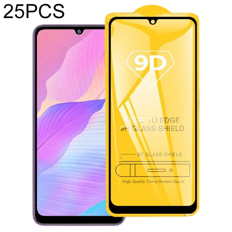 For Samsung Galaxy A53 5G 25pcs 9D Full Glue Screen Tempered Glass Film