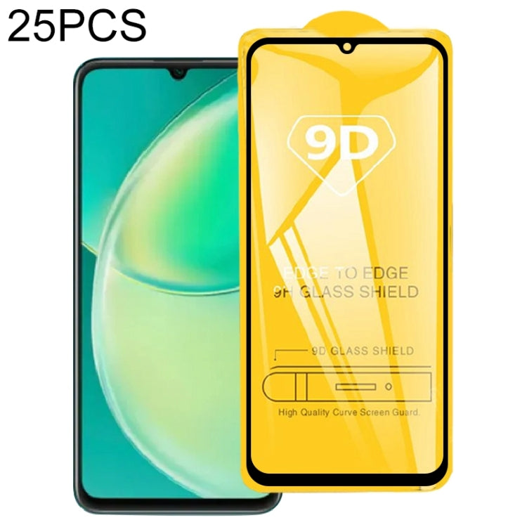For Samsung Galaxy A53 5G 25pcs 9D Full Glue Screen Tempered Glass Film