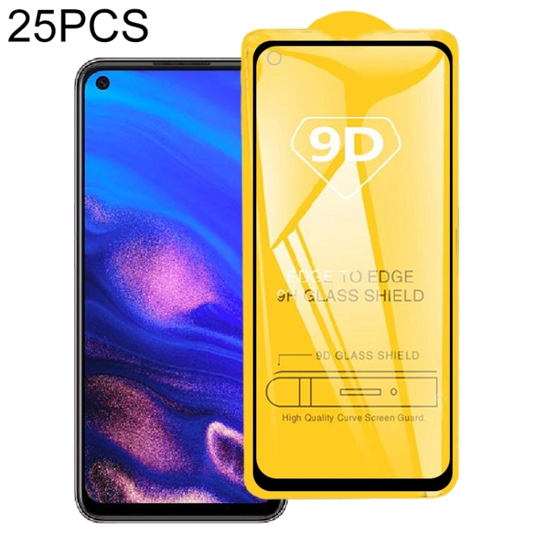 For Samsung Galaxy A53 5G 25pcs 9D Full Glue Screen Tempered Glass Film