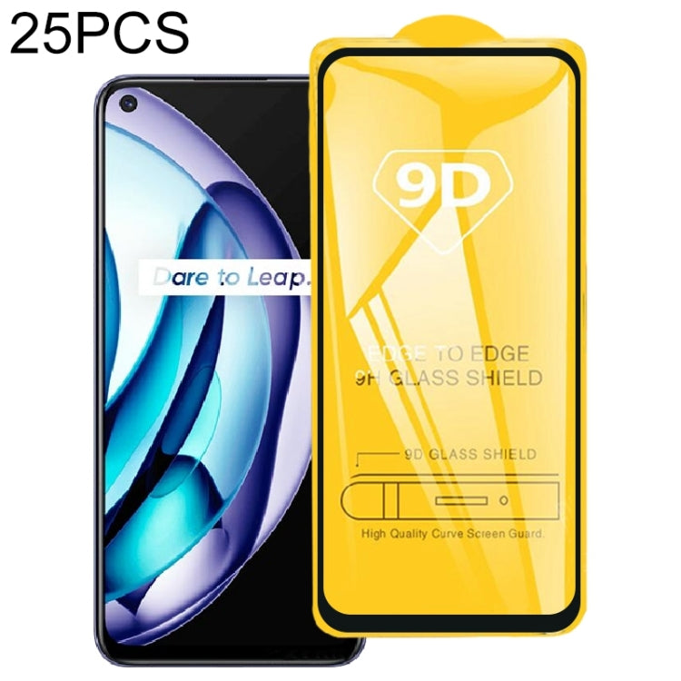For Samsung Galaxy A53 5G 25pcs 9D Full Glue Screen Tempered Glass Film