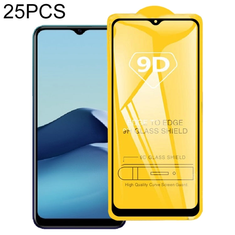 For Samsung Galaxy A53 5G 25pcs 9D Full Glue Screen Tempered Glass Film