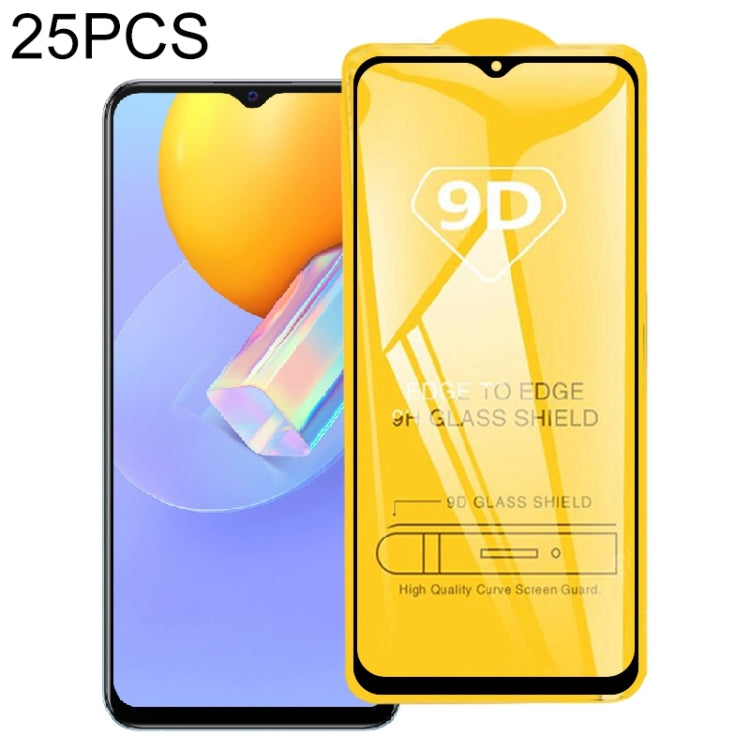 For Samsung Galaxy A53 5G 25pcs 9D Full Glue Screen Tempered Glass Film