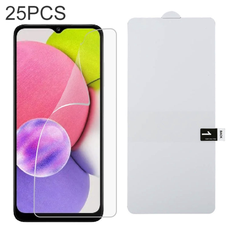 25 PCS Full Screen Protector Explosion-proof Hydrogel Film, For Huawei Enjoy 20e (25 PCS), For Samsung Galaxy A53 (25 PCS), For Huawei nova Y60 (25 PCS), For Samsung Galaxy A82 (25 PCS), For vivo Y20 2021 (25 PCS), For vivo iQOO Neo5 Lite (25 PCS)