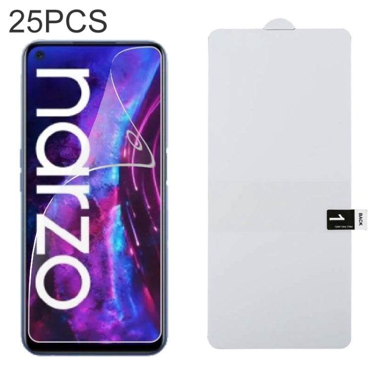 25 PCS Full Screen Protector Explosion-proof Hydrogel Film, For Samsung Galaxy A53 (25 PCS), For Huawei Enjoy 20e (25 PCS), For Samsung Galaxy A82 (25 PCS), For Huawei nova Y60 (25 PCS), For vivo Y20 2021 (25 PCS), For vivo iQOO Neo5 Lite (25 PCS)�����...