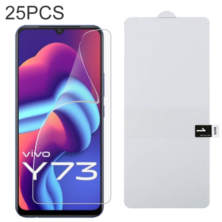25 PCS Full Screen Protector Explosion-proof Hydrogel Film, For Samsung Galaxy A53 (25 PCS), For Huawei Enjoy 20e (25 PCS), For Samsung Galaxy A82 (25 PCS), For Huawei nova Y60 (25 PCS), For vivo Y20 2021 (25 PCS), For vivo iQOO Neo5 Lite (25 PCS)�����...