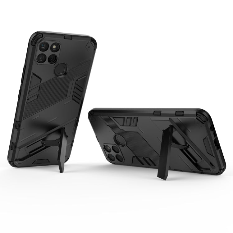 Punk Armor 2 in 1 PC + TPU Shockproof Phone Case, For Realme C21Y