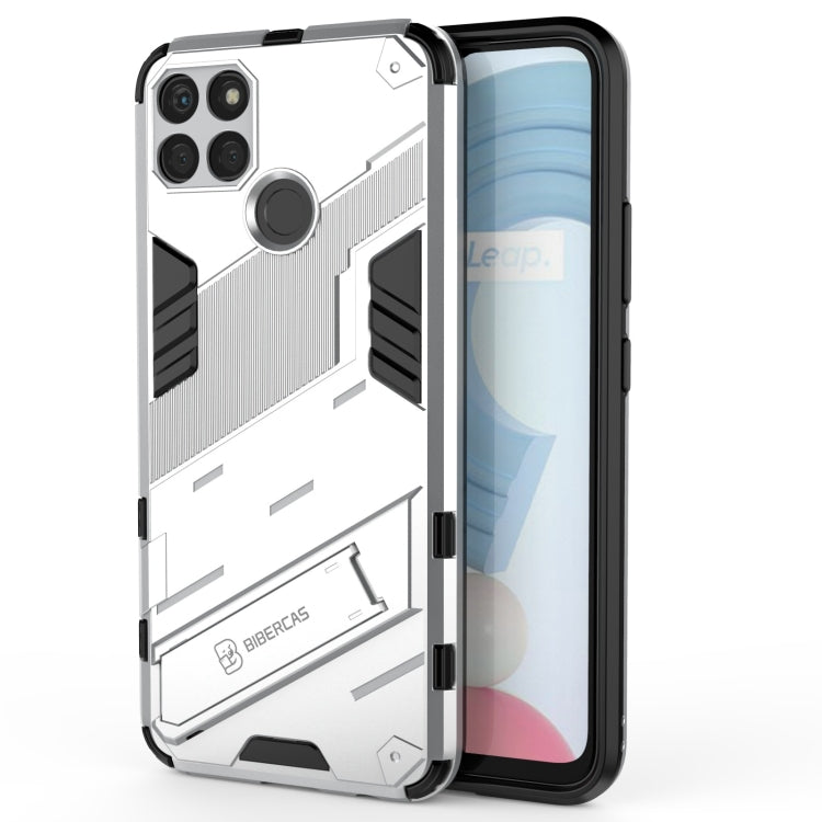 Punk Armor 2 in 1 PC + TPU Shockproof Phone Case, For Realme C21Y