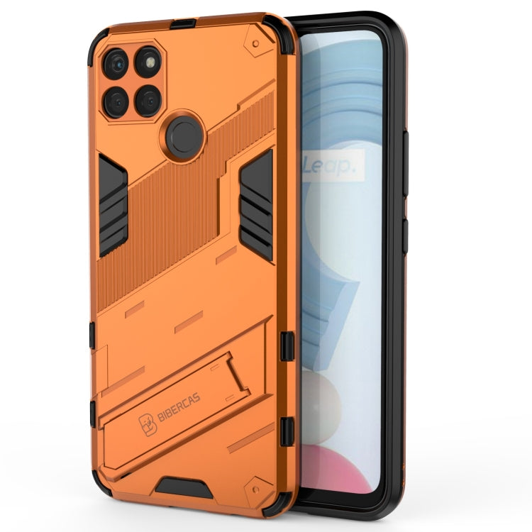 Punk Armor 2 in 1 PC + TPU Shockproof Phone Case, For Realme C21Y