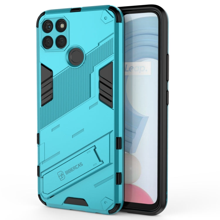 Punk Armor 2 in 1 PC + TPU Shockproof Phone Case, For Realme C21Y