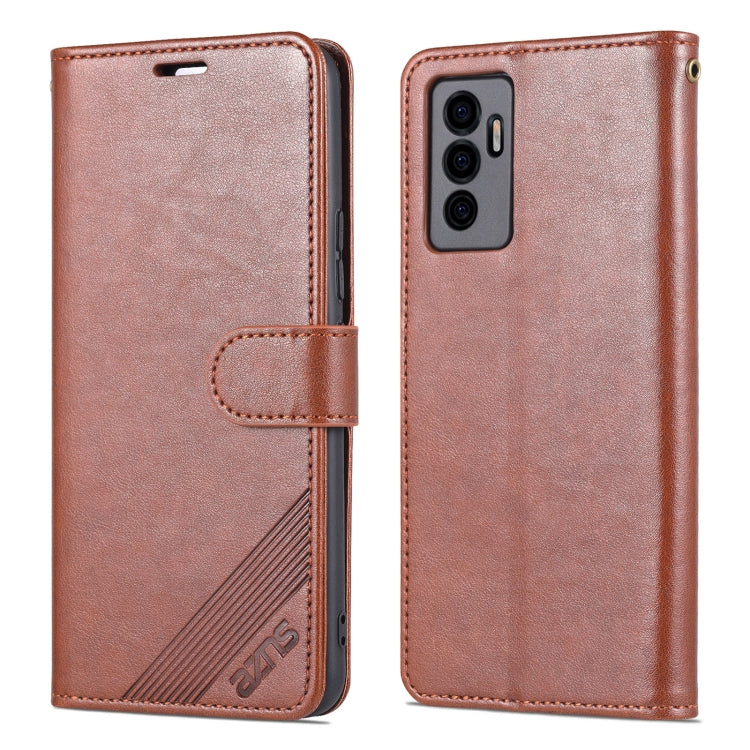 AZNS Sheepskin Texture Flip Leather Phone Case, For vivo iQOO Neo5, For vivo S10e / V23e, For vivo T1 5G, For OPPO K9s / Realme Q3s, For Honor X30i