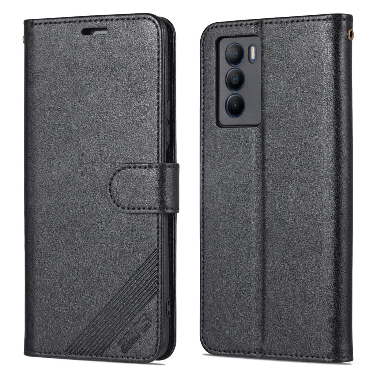 AZNS Sheepskin Texture Flip Leather Phone Case, For vivo iQOO Neo5, For vivo S10e / V23e, For vivo T1 5G, For OPPO K9s / Realme Q3s, For Honor X30i