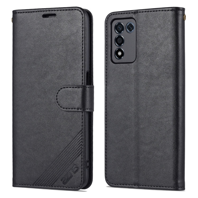 AZNS Sheepskin Texture Flip Leather Phone Case, For vivo iQOO Neo5, For vivo S10e / V23e, For vivo T1 5G, For OPPO K9s / Realme Q3s, For Honor X30i