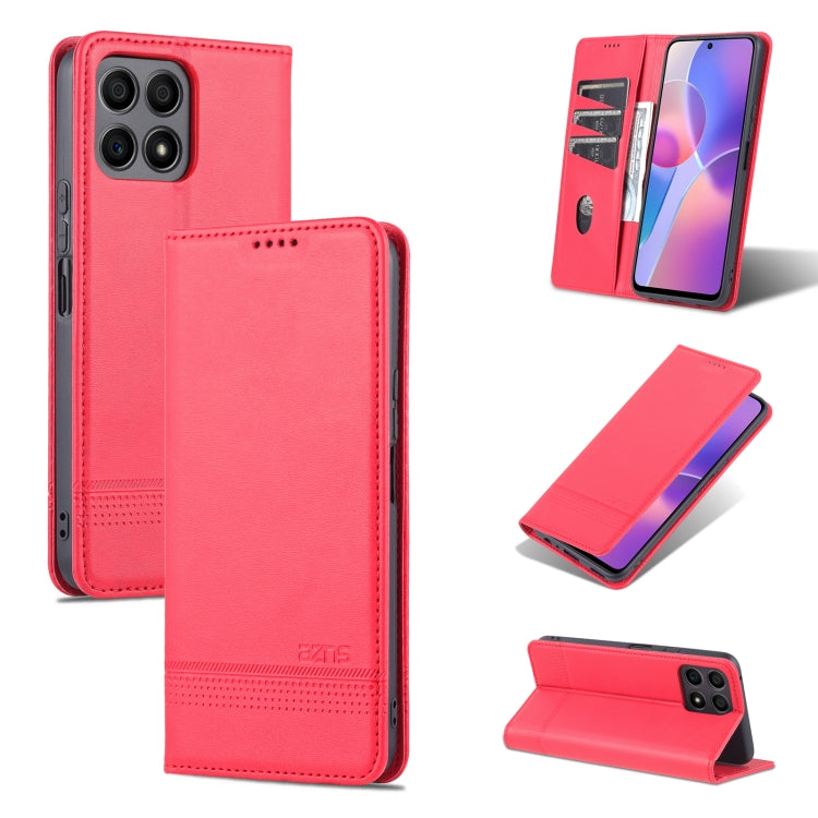 AZNS Magnetic Calf Texture Horizontal Flip Leather Phone Case, For vivo S10e / V23e, For vivo T1, For Honor X30i