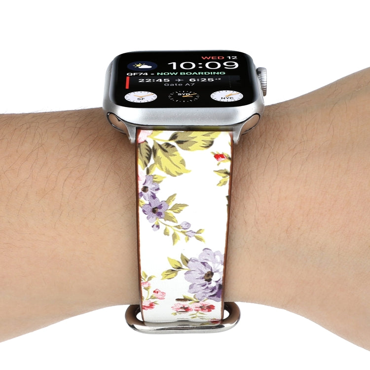 Floral Strap Watchband, For Apple Watch Series, For Apple Watch Series 5