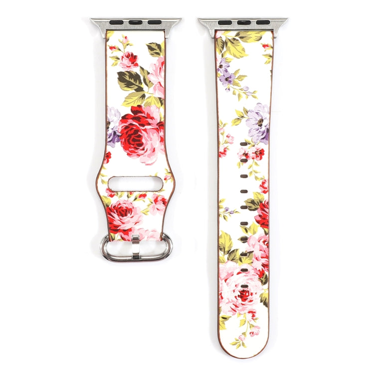 Floral Strap Watchband, For Apple Watch Series, For Apple Watch Series 5