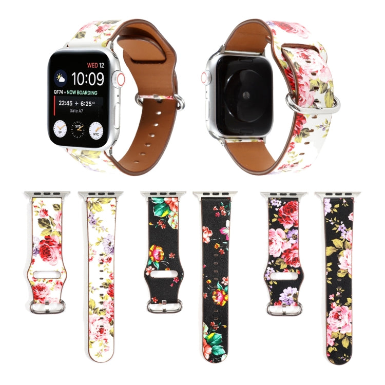 Floral Strap Watchband, For Apple Watch Series, For Apple Watch Series 5