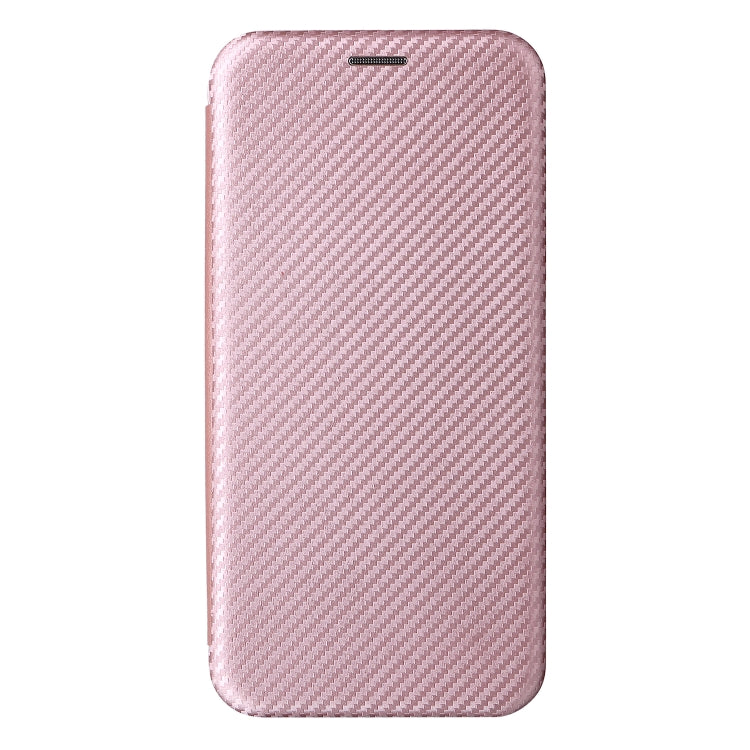 Carbon Fiber Texture Magnetic Horizontal Flip Leather Phone Case, For vivo Y3s 2021, For vivo Y15s / Y15a