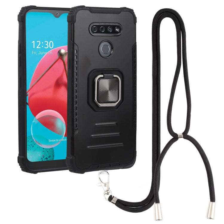 Aluminum Alloy + TPU Phone Case with Lanyard, For LG K51/ K31 / Aristro5, For Xiaomi Mi 10T Lite / Redmi Note 9 Pro 5G, For Xiaomi Mi 10T Pro 5G / 10T 5G, For Xiaomi Mi 11, For Xiaomi Mi 11i 5G / Mi 11X / Poco F3, For Motorola Moto G 5G / One 5G Ace