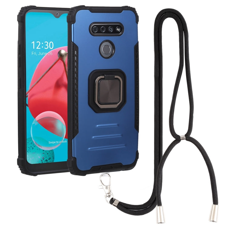 Aluminum Alloy + TPU Phone Case with Lanyard, For LG K51/ K31 / Aristro5, For Xiaomi Mi 10T Lite / Redmi Note 9 Pro 5G, For Xiaomi Mi 10T Pro 5G / 10T 5G, For Xiaomi Mi 11, For Xiaomi Mi 11i 5G / Mi 11X / Poco F3, For Motorola Moto G 5G / One 5G Ace