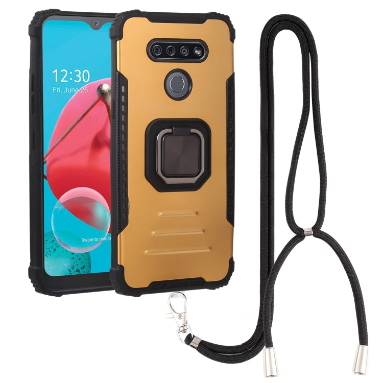 Aluminum Alloy + TPU Phone Case with Lanyard, For LG K51/ K31 / Aristro5, For Xiaomi Mi 10T Lite / Redmi Note 9 Pro 5G, For Xiaomi Mi 10T Pro 5G / 10T 5G, For Xiaomi Mi 11, For Xiaomi Mi 11i 5G / Mi 11X / Poco F3, For Motorola Moto G 5G / One 5G Ace