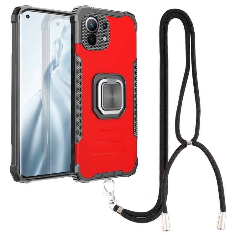 Aluminum Alloy + TPU Phone Case with Lanyard, For LG K51/ K31 / Aristro5, For Xiaomi Mi 10T Lite / Redmi Note 9 Pro 5G, For Xiaomi Mi 10T Pro 5G / 10T 5G, For Xiaomi Mi 11, For Xiaomi Mi 11i 5G / Mi 11X / Poco F3, For Motorola Moto G 5G / One 5G Ace