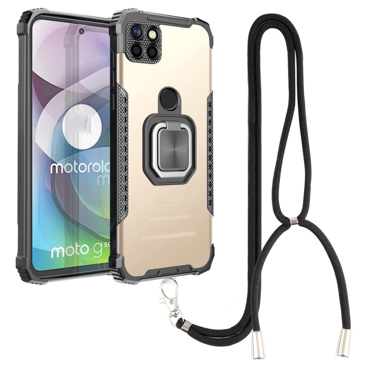 Aluminum Alloy + TPU Phone Case with Lanyard, For LG K51/ K31 / Aristro5, For Xiaomi Mi 10T Lite / Redmi Note 9 Pro 5G, For Xiaomi Mi 10T Pro 5G / 10T 5G, For Xiaomi Mi 11, For Xiaomi Mi 11i 5G / Mi 11X / Poco F3, For Motorola Moto G 5G / One 5G Ace