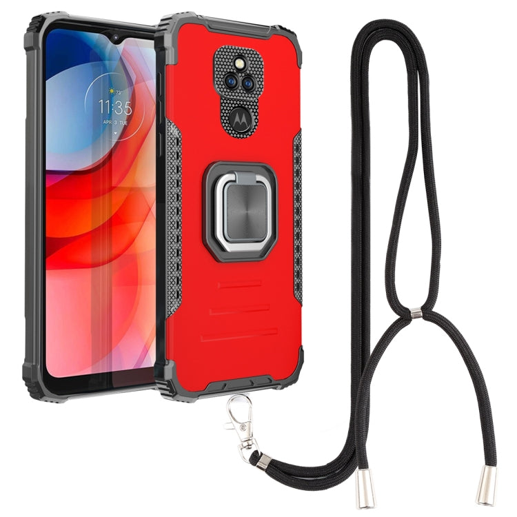 Aluminum Alloy + TPU Phone Case with Lanyard, For Motorola Moto G Play 2021, For Motorola Moto G Power 2021, For Motorola Moto G Stylus 2021, For Motorola Moto G9 / G9 Play / E7 Plus, For Xiaomi Poco X3 / X3 NFC, For Xiaomi Redmi 9C / Redmi 9 India