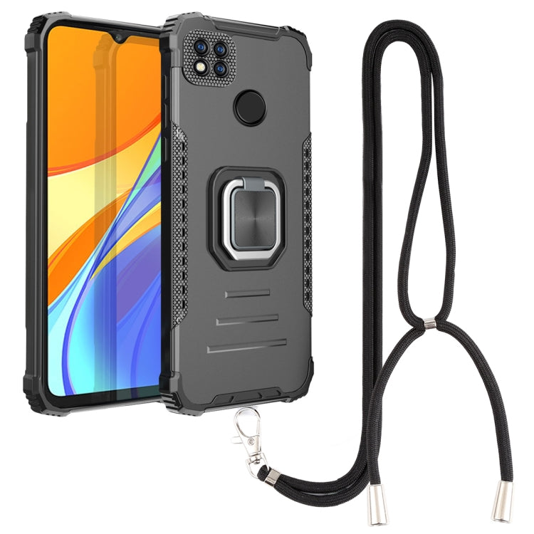 Aluminum Alloy + TPU Phone Case with Lanyard, For Motorola Moto G Play 2021, For Motorola Moto G Power 2021, For Motorola Moto G Stylus 2021, For Motorola Moto G9 / G9 Play / E7 Plus, For Xiaomi Poco X3 / X3 NFC, For Xiaomi Redmi 9C / Redmi 9 India