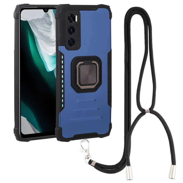 Aluminum Alloy + TPU Phone Case with Lanyard, For Tecno Spark 6, For Tecno Spark 6 Go, For vivo V20, For vivo V20 SE, For vivo Y17 / Y12 / Y15 / Y11 2019 / Y5 2020, For vivo Y19